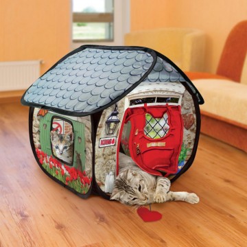 KONG Play Spaces Bungalow para Gatos 41x41cm