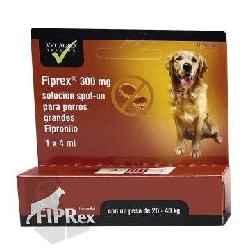 Fiprex Pipeta Antiparasitaria Perros 20-40kg