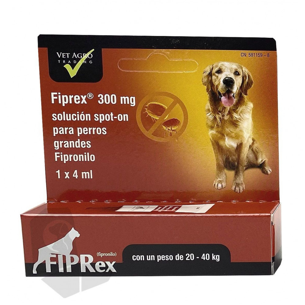 Fiprex Pipeta Antiparasitaria Perros 20-40kg