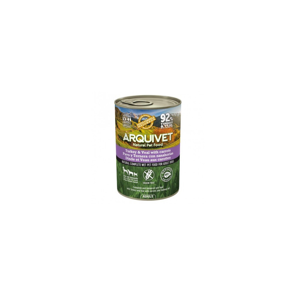 Arquivet Lata Adult Pavo y Ternera 400 gr