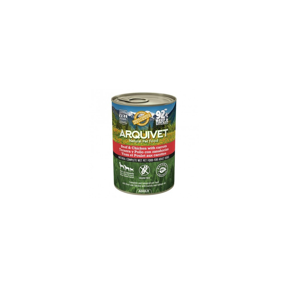Arquivet Lata Adult Ternera y Pollo 400 gr