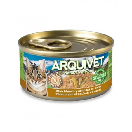 Arquivet Lata Atún Blanco y Anchoa en Salsa 80gr