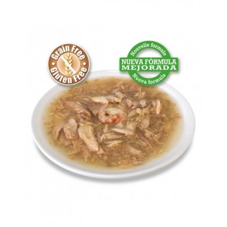 Arquivet Lata Atún Blanco y Gambas en salsa 80gr