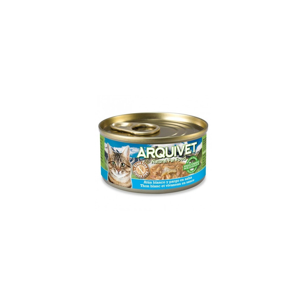 Arquivet Lata Atún Blanco y Pargo en salsa 80gr