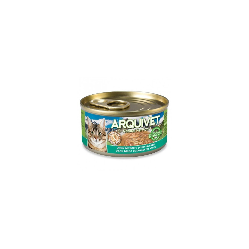 Arquivet Lata Atún Blanco y Pollo en salsa 80gr