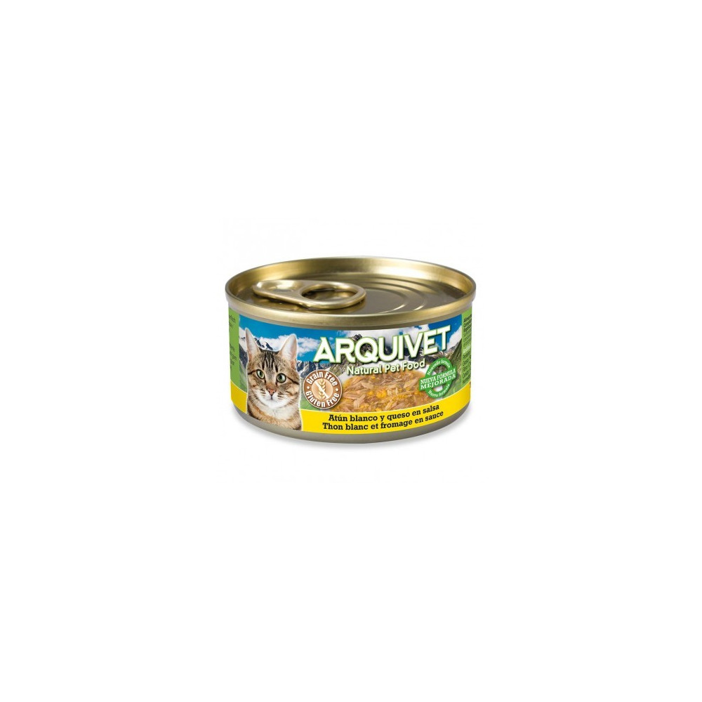 Arquivet Lata Atún Blanco y Queso en salsa 80gr