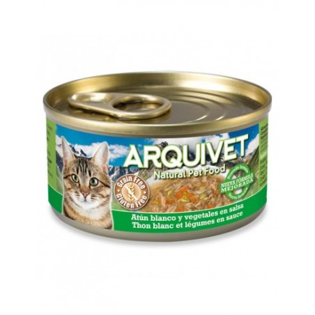 Arquivet Lata Atún Blanco y Verduras en salsa 80gr