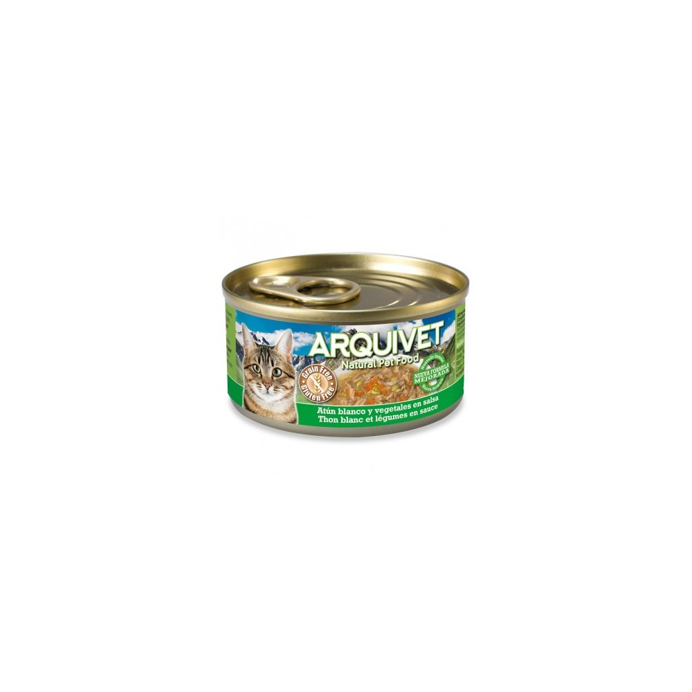 Arquivet Lata Atún Blanco y Verduras en salsa 80gr