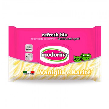 Inodorina Toallitas Refresh BIO  30 Toallitas Vainilla