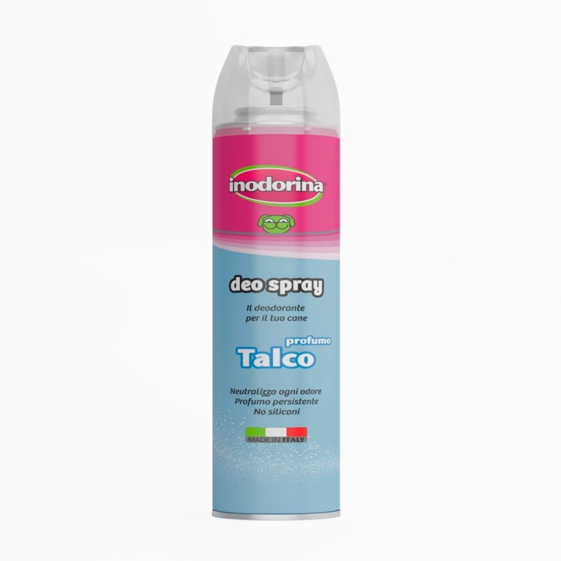 sorpresa el fin Hecho de Inodorina Spray Desodorante para Perros 300ml Aroma Talco