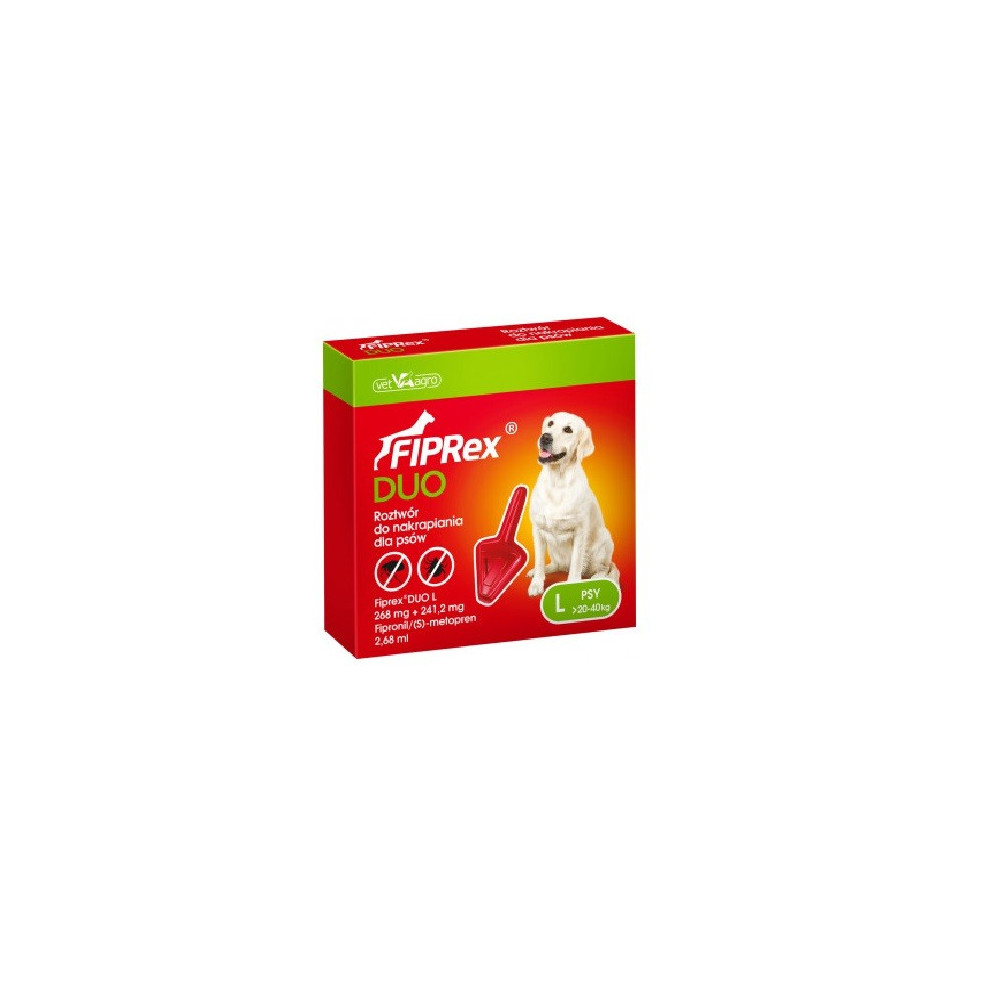 Fiprex Duo Pipeta Antiparasitaria Para Perros