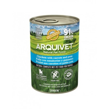 Arquivet Lata Junior Pollo 400 gr