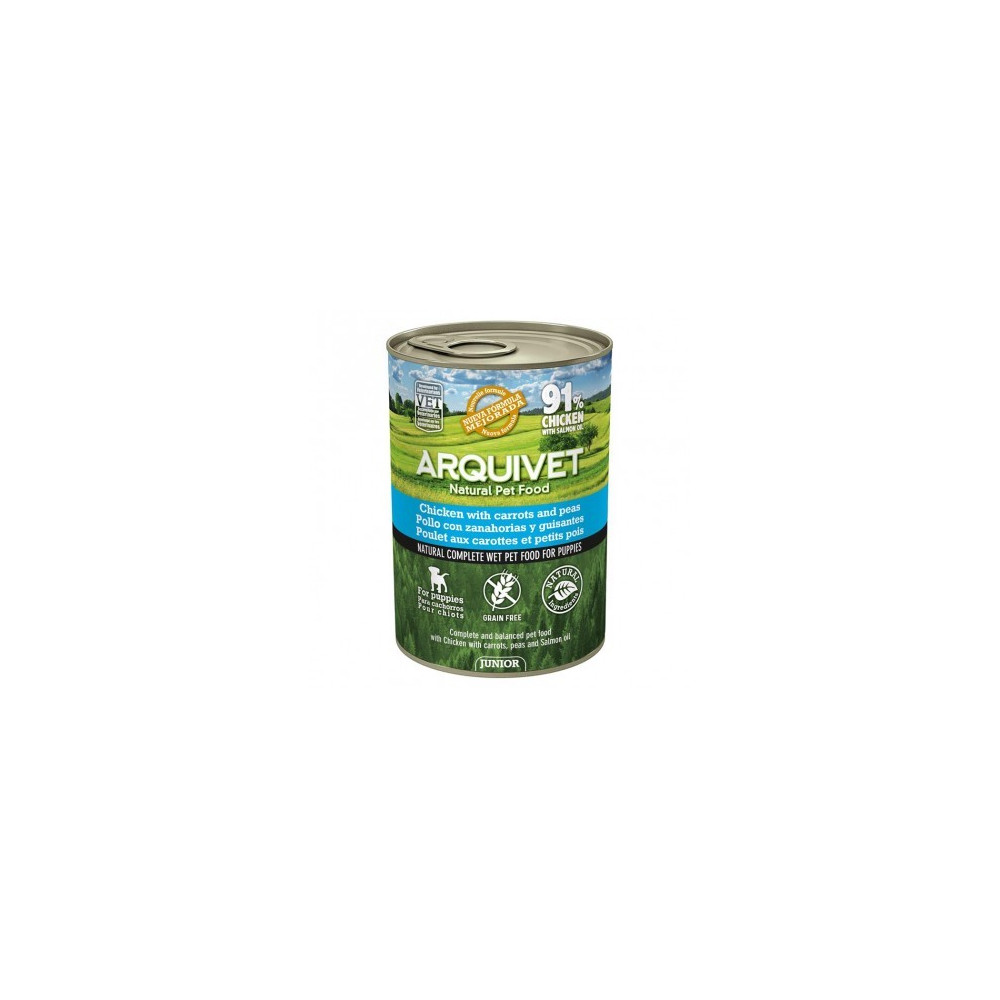 Arquivet Lata Junior Pollo 400 gr