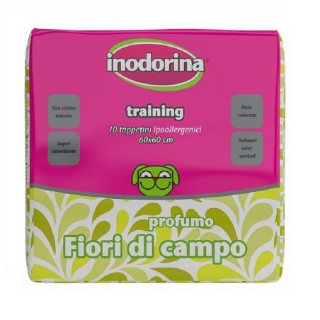 Inodorina Empapador Higiénico Flores Silvestres para Perros 10 und.