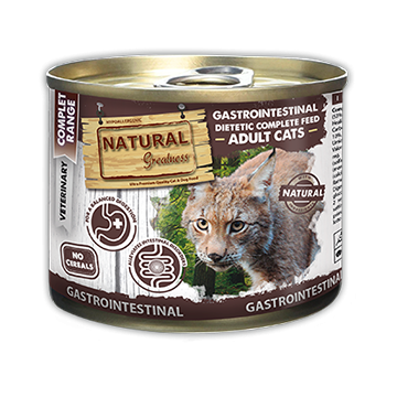 Natural Greatness Diet Lata Gastrointestinal para Gatos 200gr