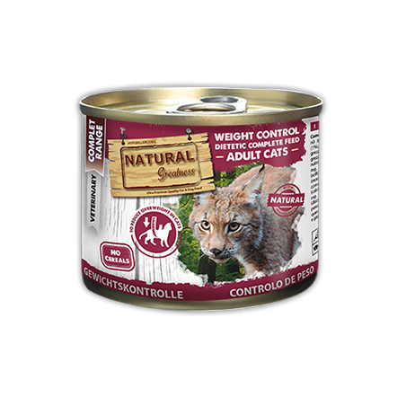 Natural Greatness Diet Lata Control de Peso para Gatos 200gr