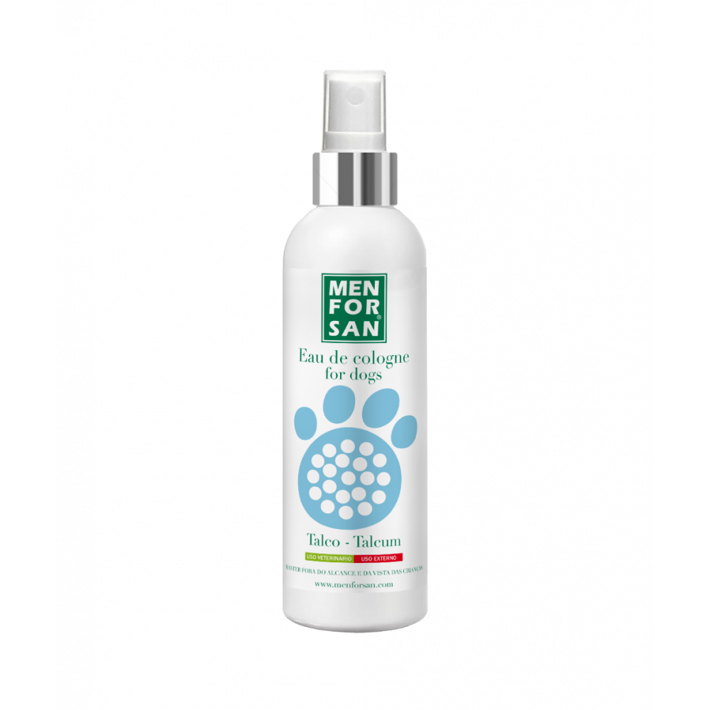 Menforsan Agua de colonia talco para perros 125 ml