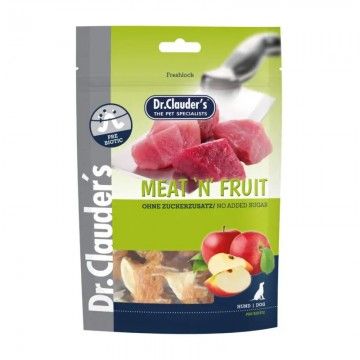 Dr.Clauder's Meat&Fruit Snack Manzana y Pollo 80 gr