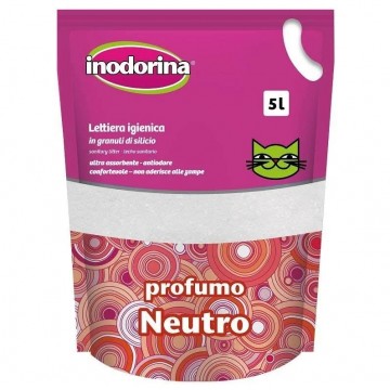 Inodorina Bag Gel Sílice Arena para Gatos Perfume Neutro