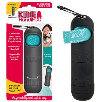 KONG  Handipod Dispensador de Bolsas con Linterna 140 gr