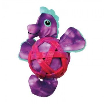 KONG Caballito de Mar juguete para Perros Sea Shells Seahorse