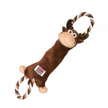 KONG  Alce de juguete para perros Tugger Knots Moose  Talla M