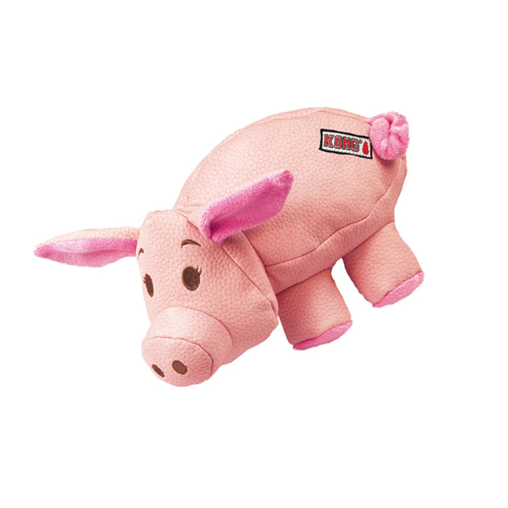 KONG Cerdito de juguete para perros Phatz Pig Talla S