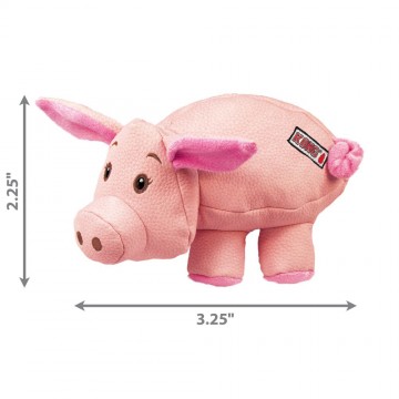 KONG Cerdito de juguete para perros Phatz Pig Talla S