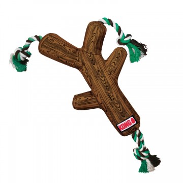 KONG  Palo de juguete mordedor para perros Fetchstix Con Cuerda