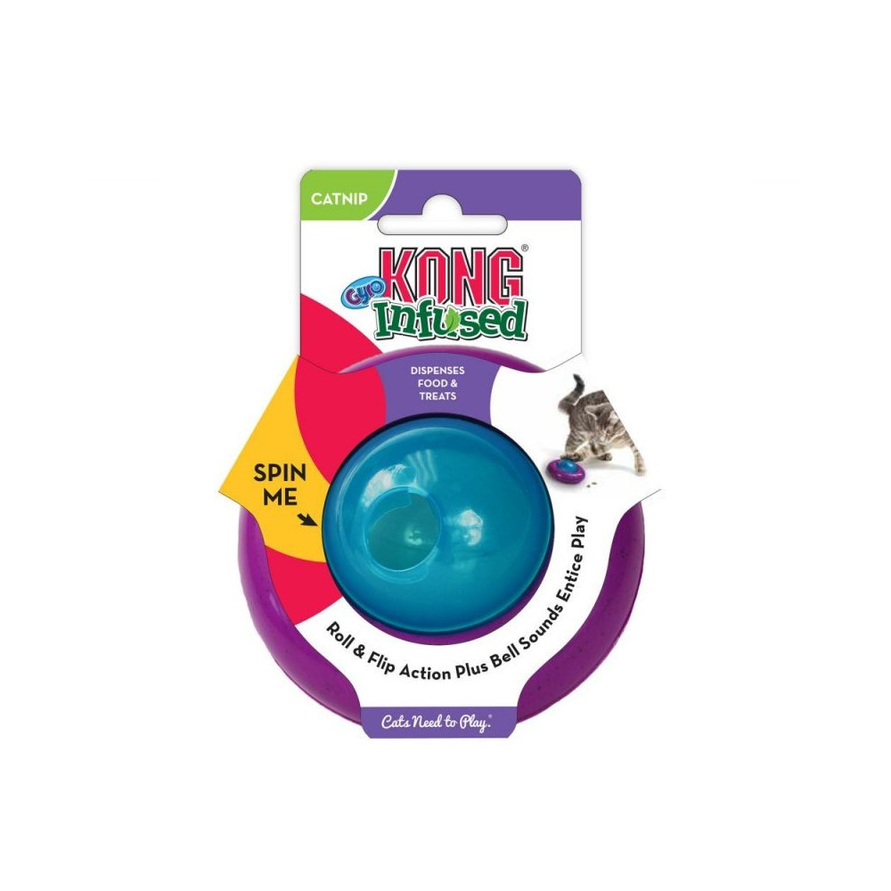 KONG Infused Cat Gyro con Hierba relajante