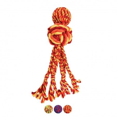 KONG Juguete mordedor Wubba Weaves W/Rope