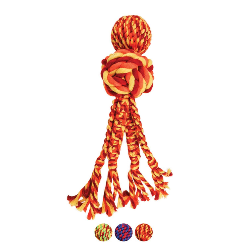 KONG Juguete mordedor Wubba Weaves W/Rope