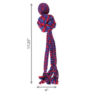 KONG Juguete mordedor Wubba Weaves W/Rope talla XL