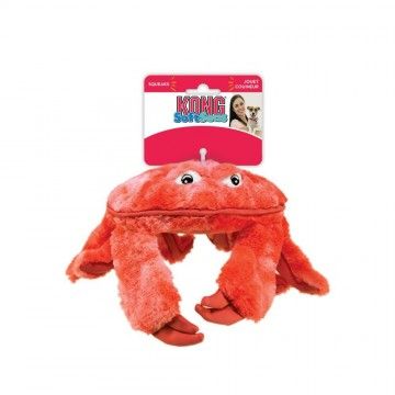 KONG  Cangrejo Juguete para Perros Pequeños Softseas Crab S