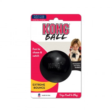 KONG Pelota de juguete para perros Extreme Ball M/L