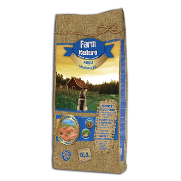 Farm Nature Adulto Salmón y Arroz 12,5 kg