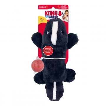 KONG Cozie Pocketz Skunk Talla S