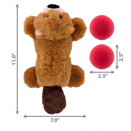 KONG Cozie Pocketz Beaver M