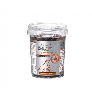Platinum Fit-Sticks Pollo + Cordero 300gr