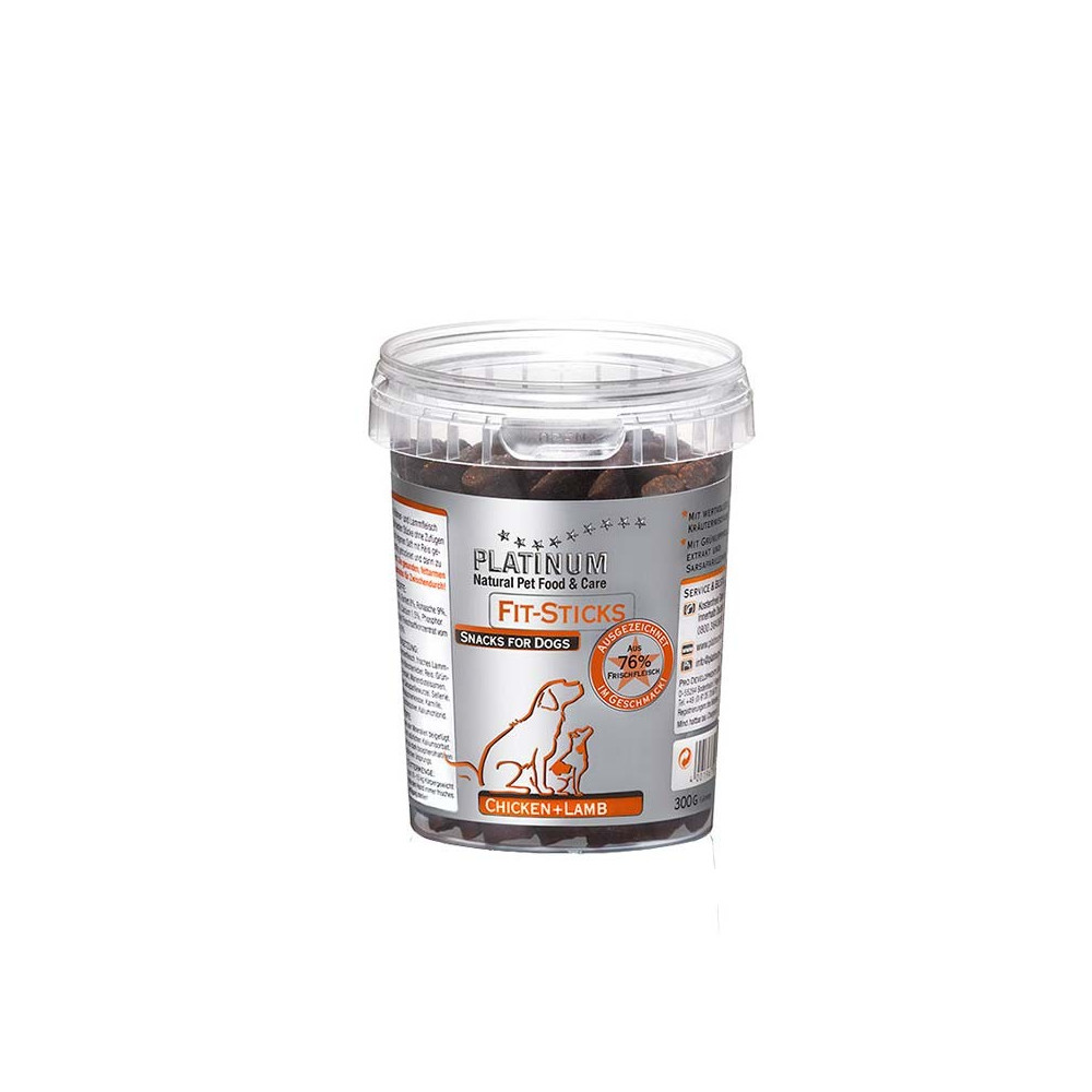 Platinum Fit-Sticks Pollo + Cordero 300gr