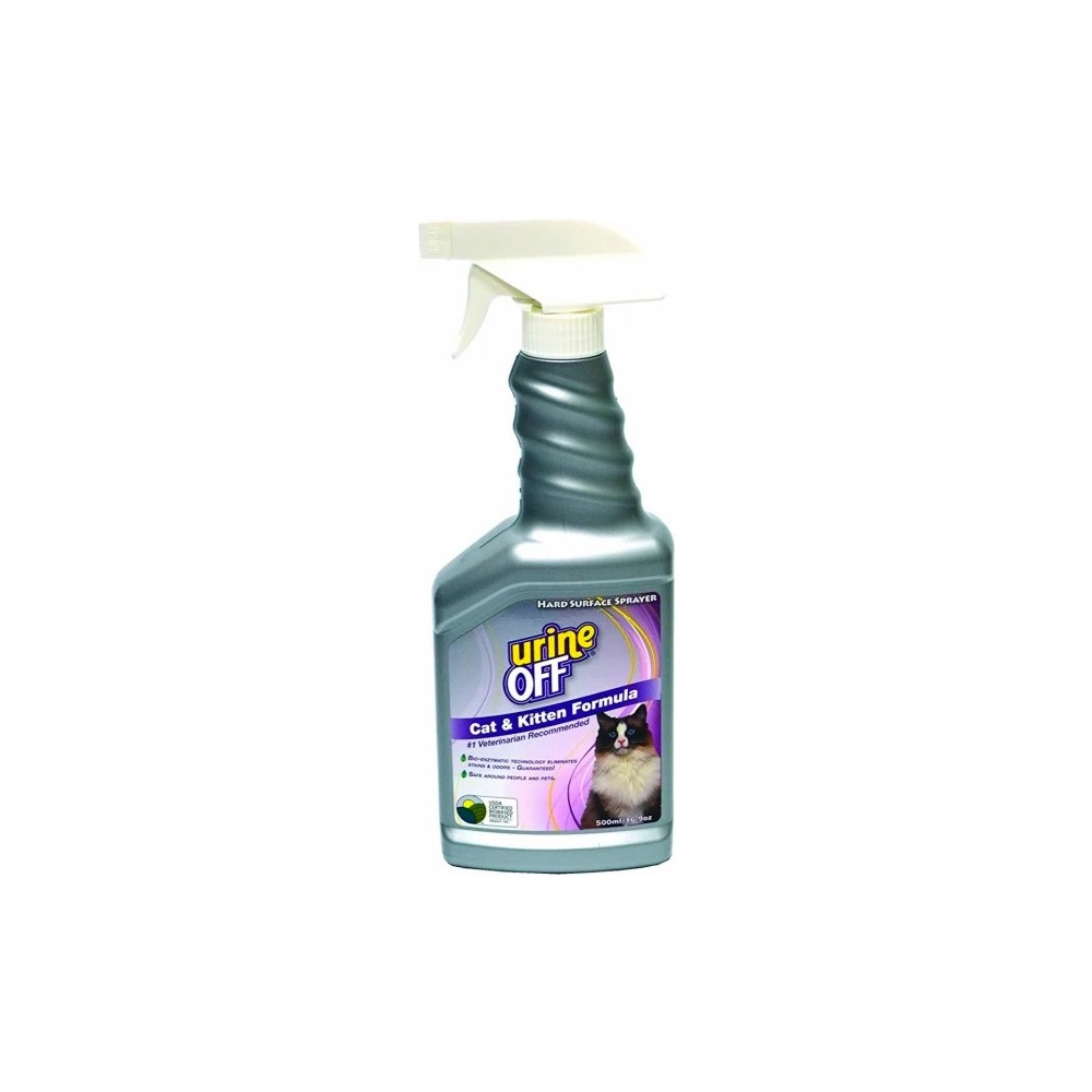 Urine Off Elimina Olores y manchas de Orines para Gatos y Gatitos 500 ml