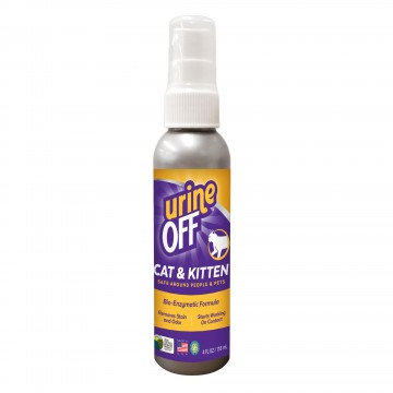 Urine Off Elimina Olores y manchas de Orines para Gatos y Gatitos 118 ml