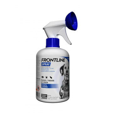 Frontline Spray Antiparasitario para Perros y Gatos 500ml