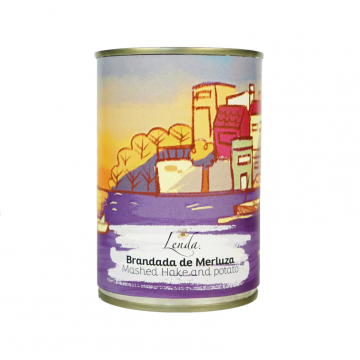 Lenda Foodie Lata Sin Cereales Brandada de merluza 380gr