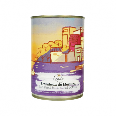 Lenda Foodie Lata Sin Cereales Brandada de merluza 380gr