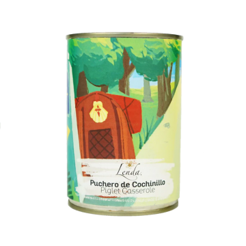 Lenda Foodie Lata Sin Cereales Puchero de Cochinillo 380gr