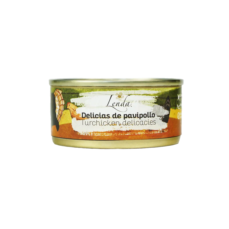 Lenda Foodie Lata Sin Cereales Delicias de pavipollo 70gr