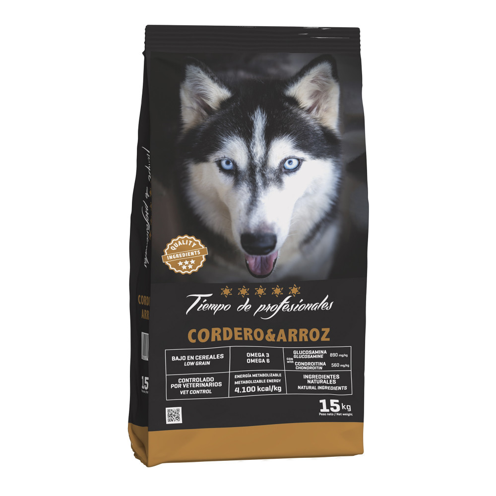 Tiempo de Profesionales Cordero y Arroz 15 kg