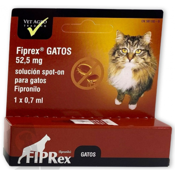 Fiprex Pipeta Antiparasitaria Gatos