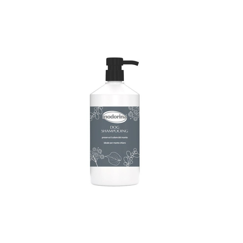 Inodorina Champú para Perros de Pelo Blanco